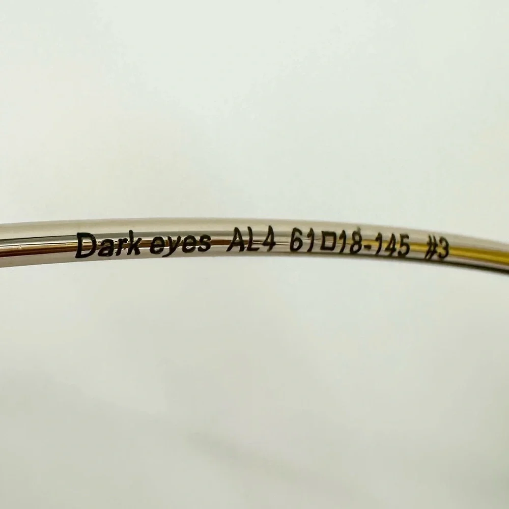 For Art's Sake Dark Eyes Sunglasses